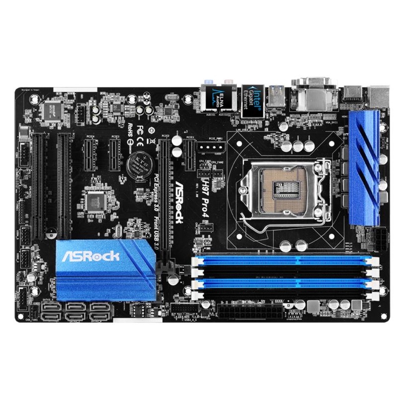 Asrock H97 Pro4 LGA 1150 คอมพิวเตอร์ เมนบอร์ด Mainboards