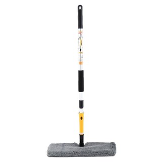 🔥NEW Best!! ไม้ม็อบถูพื้น ชุดม็อปดันฝุ่น 2 หน้า 16 นิ้ว ด้ามปรับได้ ไม้ถูพื้น 2-SIDED DUST MOP WITH ADJUSTABLE HANDLE 16