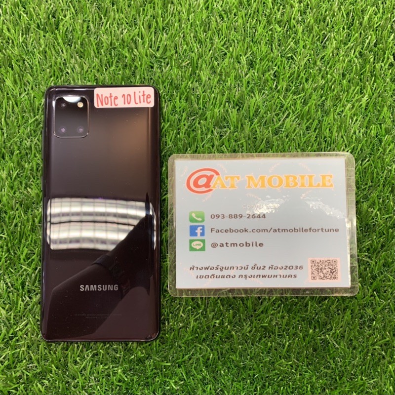 Samsung Galaxy Note 10 lite มือสอง เครื่องสวย อุปกรณ์ครบกล่อง มีประกัน (SS987)