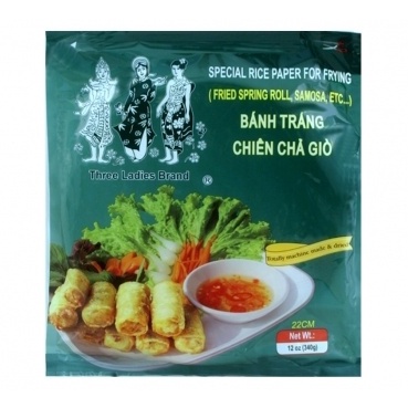 ทรีเลดี้ ใบเมี่ยงญวนทอด แผ่นปอเปี๊ยะ 340g. (1 ห่อ)