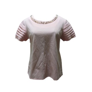 เสื้อสีโอรส แขนสั้นเป็นชั้นๆ รอบอก 36 นิ้ว