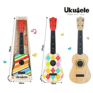 🏅Kids learning🏅  Ukulele อคุูลเล่เด็ก  ขนาด 57 cm กีต้าร์เด็กสีน่ารัก