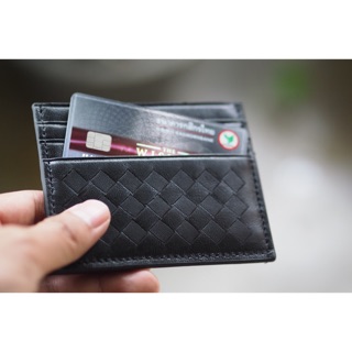 Card Holder กระเป๋าใส่นามบัตร โบเทก้า Bottega หนังแกะ