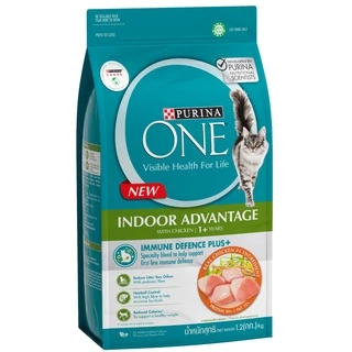 Purina ONE เพียวริน่า วัน อาหารเม็ด ลูกแมว แมวโต ขนาด 1.1-1.2Kg.