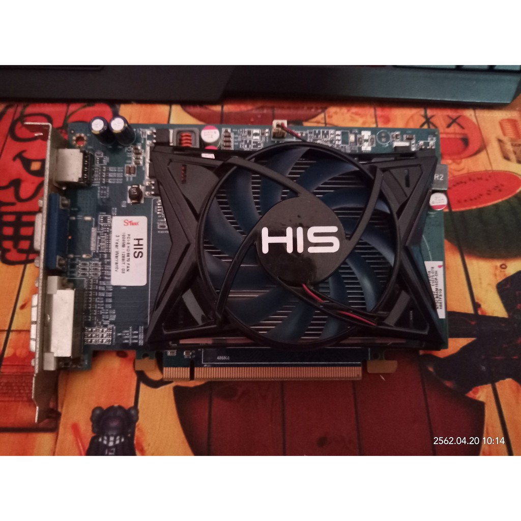 VGA CARD HIS HD6670 1GB.