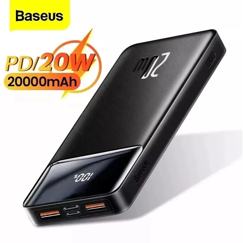 Baseus แบตเตอรี่สำรองมินิ ความจุ PD20W 10000/20000mAh Quick Charge Power Bank แบตเตอรี่สำรอง แบตสำรอ