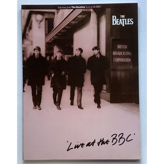 หนังสือโน๊ตเพลงวง The Beatles อัลบั้ม Live At The BBC