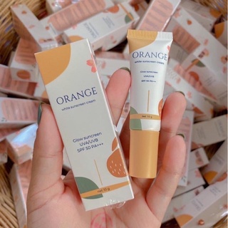 กันแดดส้ม Orange 🍊 แพ๊คเกจใหม่ ขนาด10กรัม SPF50pa+++