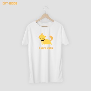 เสื้อยืด ลายแมวเหมียว CAT TSHIRT TEE