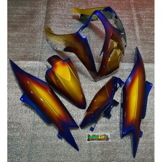 ชุดสีมีโอ115 (สีไทเท) พลาสติกเกรด ABS