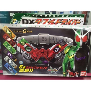 BANDAI Kamen Masked Rider W Belt ver.20th DX W Double Driver Belt 6 pipes Light &amp; Sound Limited Edition Japan RARE