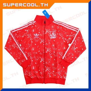 Liverpool Candy 1989-1991 Jacket Retro เสื้อวอร์มแจ็คเก็ตลิเวอร์พูล เสื้อแจ็คเก็ตลิเวอร์พูลย้อนยุค