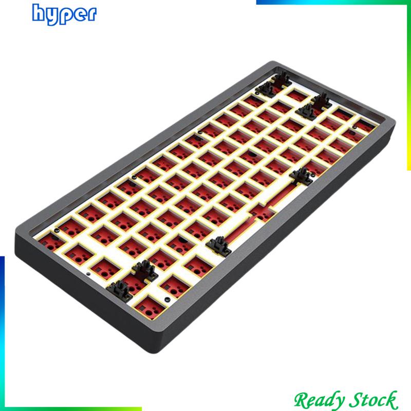 64 Keys Customizable Wireless Wired Mechanical Keyboard Custom DIY Type ...