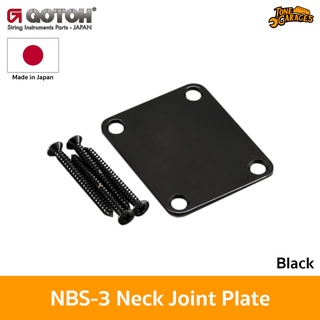 Gotoh NBS-3 Neck Joint Plate สี Black