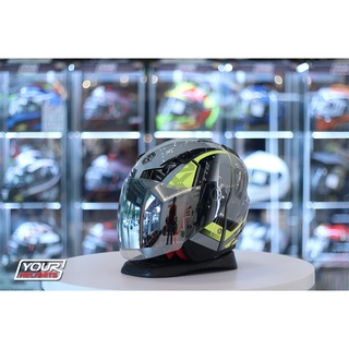 หมวกกันน็อค INDEX HELMETS รุ่น TITAN8 GREY