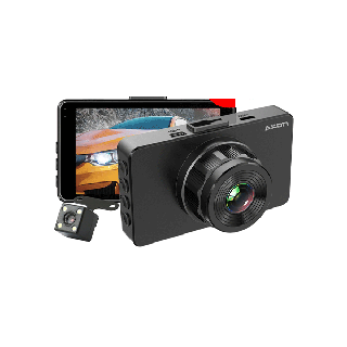 [ลด 100.- โค้ด 8DE8KQAF] AXON STRIKE กล้องติดรถยนต์ 2 กล้องหน้า-หลัง ชัด Full HD แท้ Parking Mode WDR จอ 3 นิ้ว ประกัน 2 ปี