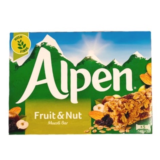 Alpen Protein Bar Fruit &amp; Nut อัลเพน โปรตีน บาร์ ผลไม้ ผสม นัท 140g