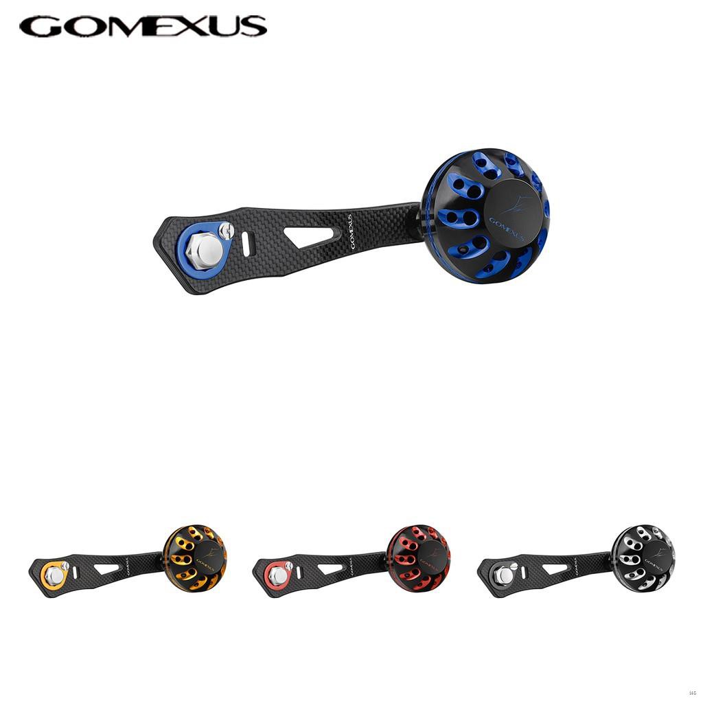 ❃☜Gomexus 75mm อัพเก รดรอกหยดน้ำร์บอนแขนแต่งรอกHandle สําหรับ รอกตกปลาshimanoและdaiwa  Baitcasting R