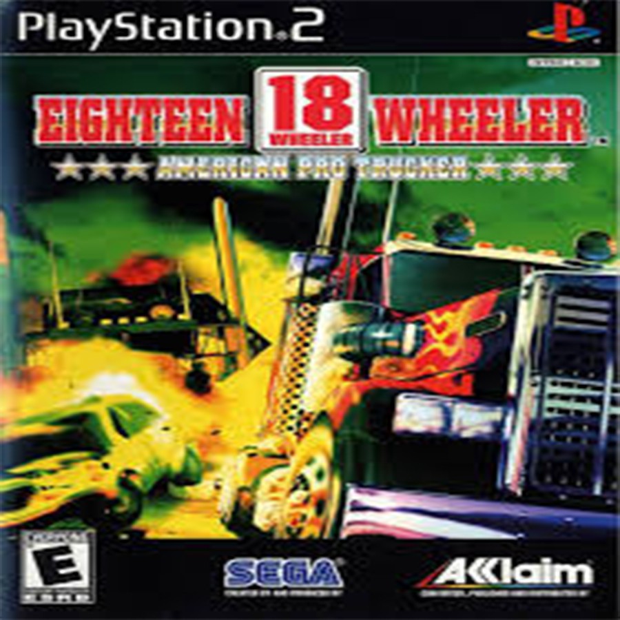 แผ่นเกมส์[PlayStation2]18 Wheeler - American Pro Trucker (USA)