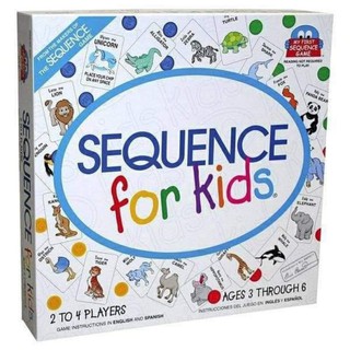 Sequence for kids  บอร์ดเกมส์สุดหรรษาประจำคนอบครัว​ลดพิเศษ290฿ ปกติ390฿มีจำกัด