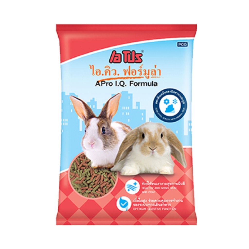 อาหารกระต่าย Apro I.Q. Formula : 2 Mix ไอคิว ฟอร์มูล่า 1 Kg