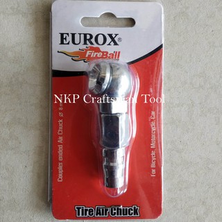 หัวเติมลมสั้น หัวกลม ยี่ห้อEUROX ของแท้ 100% หัวเติมลมสั้น หัวกลม ยี่ห้อEUROX ของแท้ 100%