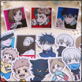 ★★★ Jujutsu Kaisen Q-1 Mini Diary Manual สติ๊กเกอร์ ★★★ 40Pcs/Set Anime Itadori Yuji Fushiguro Megumi Gojo Satoru DIY Fashion Scrapbooks Album Decor Decals สติ๊กเกอร์