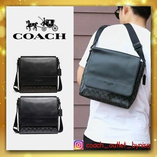 Coach  SULLIVAN SMALL MESSENGER IN SIGNATURE