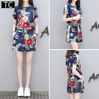 TC ชุดเซต 2 ชิ้น ผู้หญิงในใหม่วิ่งหญิงสปริงสันทนาการกีฬาชุดส…