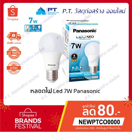หลอดไฟ หลอดไฟ led พานาโซนิค panasonic หลอดไฟกลม หลอดไฟกลม led หลอดเกลียว หลอดเกลียว led หลอดไฟบ้าน