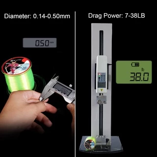 Sougayilang สายตกปลาไนลอน 500 เมตรสายตกปลา สายตกปลาสำหรับตกปลาน้ำจืด 7LB-38LB