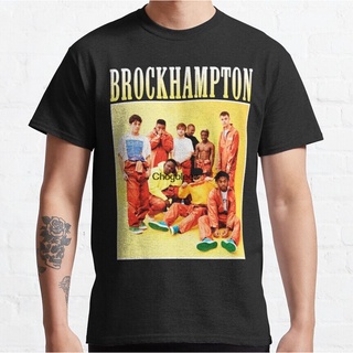 ขายดี!เสื้อยืดผ้าฝ้าย พิมพ์ลาย Brock hamp ton ของขวัญวันฮาโลวีน สําหรับผู้ชาย LPppoe33CGcnio94S-5XL