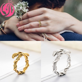 【xijing3-cod】New Hug Ring Couples Love Hands Embrace Simple Open Ring 1pcs