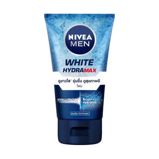 NIVEA Men White Hydra Max Foam นีเวีย เมน ไวท์ ไฮดร้าแม็กซ์ โฟม 100 กรัม