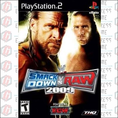 PS2: WWE Smack Down vs Raw 2009 (U) [DVD] รหัส 221