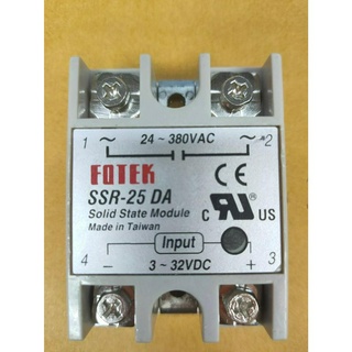 (25A) 24V-380V AC SSR-25DA DC-AC Solid State Relay Module