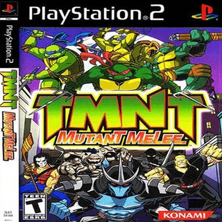 แผ่นเกมส์ PS2 (คุณภาพ) Teenage Mutant Ninja Turtles Mutant Melee (เล่นได้2คน)