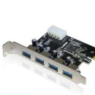 USB 3.0 Card 4port - PCI Express PciE SuperSpeed USB 3.0