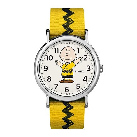 TM W20 TIMEX X PEANUTS WEEKEND TW2R41100 นาฬิกาข้อมือผู้ชายและผู้หญิง ฿2,730 (ราคาเต็ม ฿3,900)