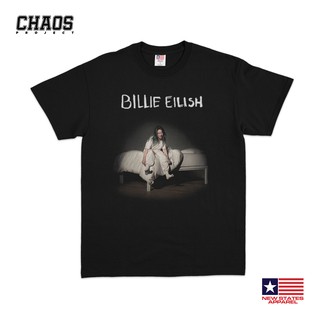 เสื้อยืดโอเวอร์ไซส์Billie Eilish - เมื่อหลับทุกครั้ง | เสื้อยืด พิมพ์ลายเพลงS-4XL