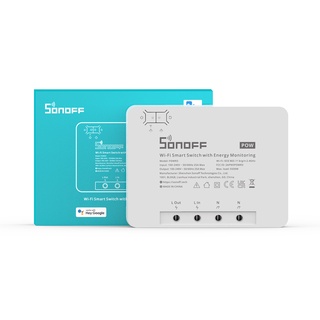 Sonoff Powr3 สวิทช์อัจฉริยะ 25A/5500W พลังงานควบคุมด้วยเสียงพร้อม Amazon Alexa