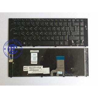 HP Keyboard คีย์บอร์ด HP PROBOOK 5300 5310M 5320M TH-EN สีดำ