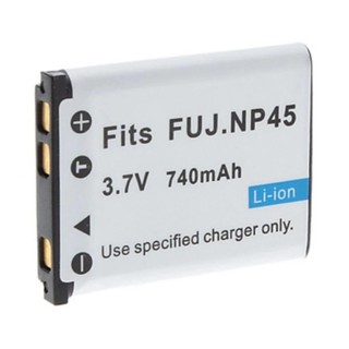 Fuji แบตกล้องฟูจิ รหัสแบต NP-45 FNP45 แบตเตอรี่กล้อง Fuji J110,J120, J150, J210, J250 , JV255