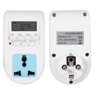 เครื่องตั้งเวลา ทามเมอร์ Timer 220V 10A รุ่น AL-06 แบบเสียบปลั๊ก ( สินค้าขายดี )