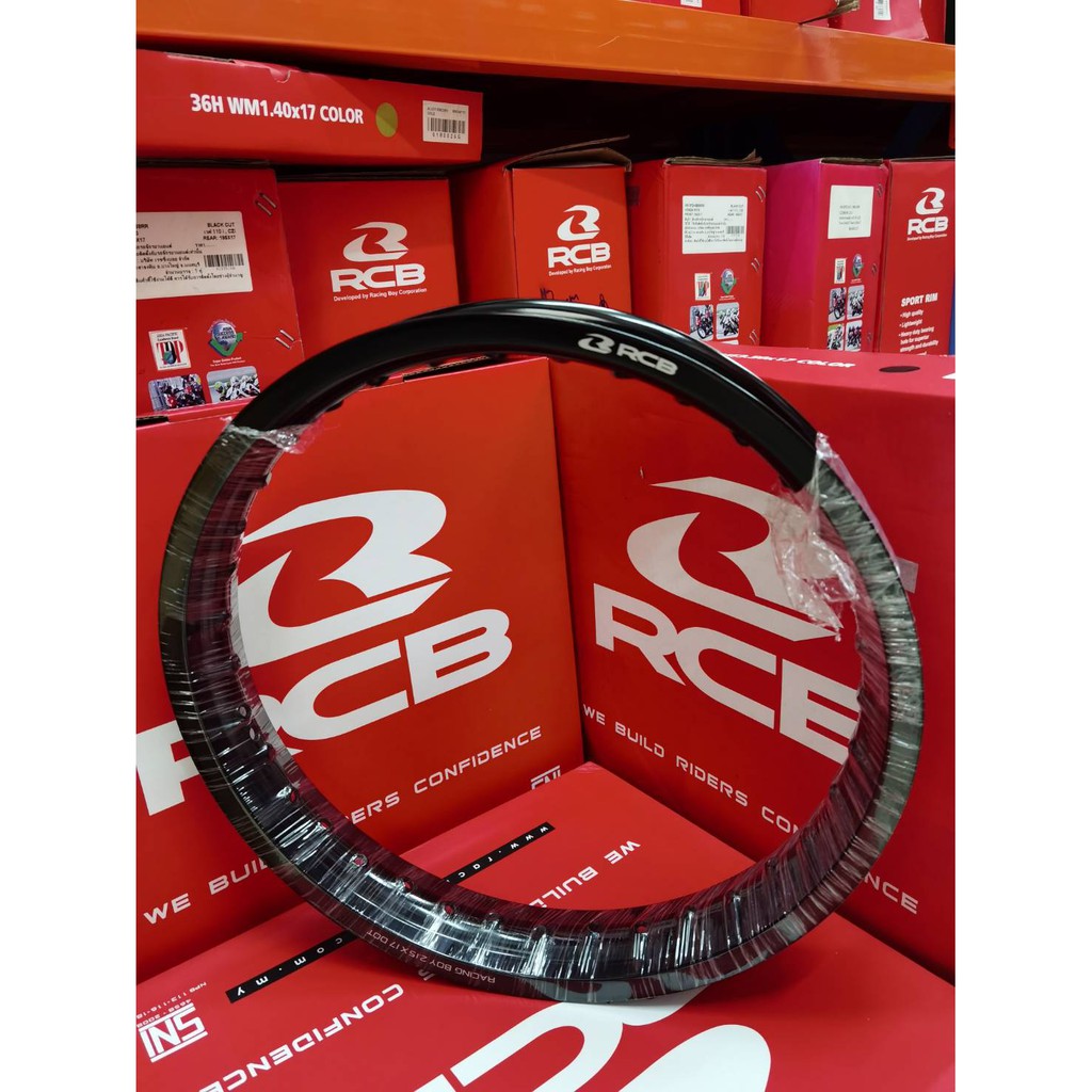 RCB วงล้ออลูมิเนียมขอบ 17  นิ้ว สีดำ 1.4/1.6/1.85/2.15/2.50-17