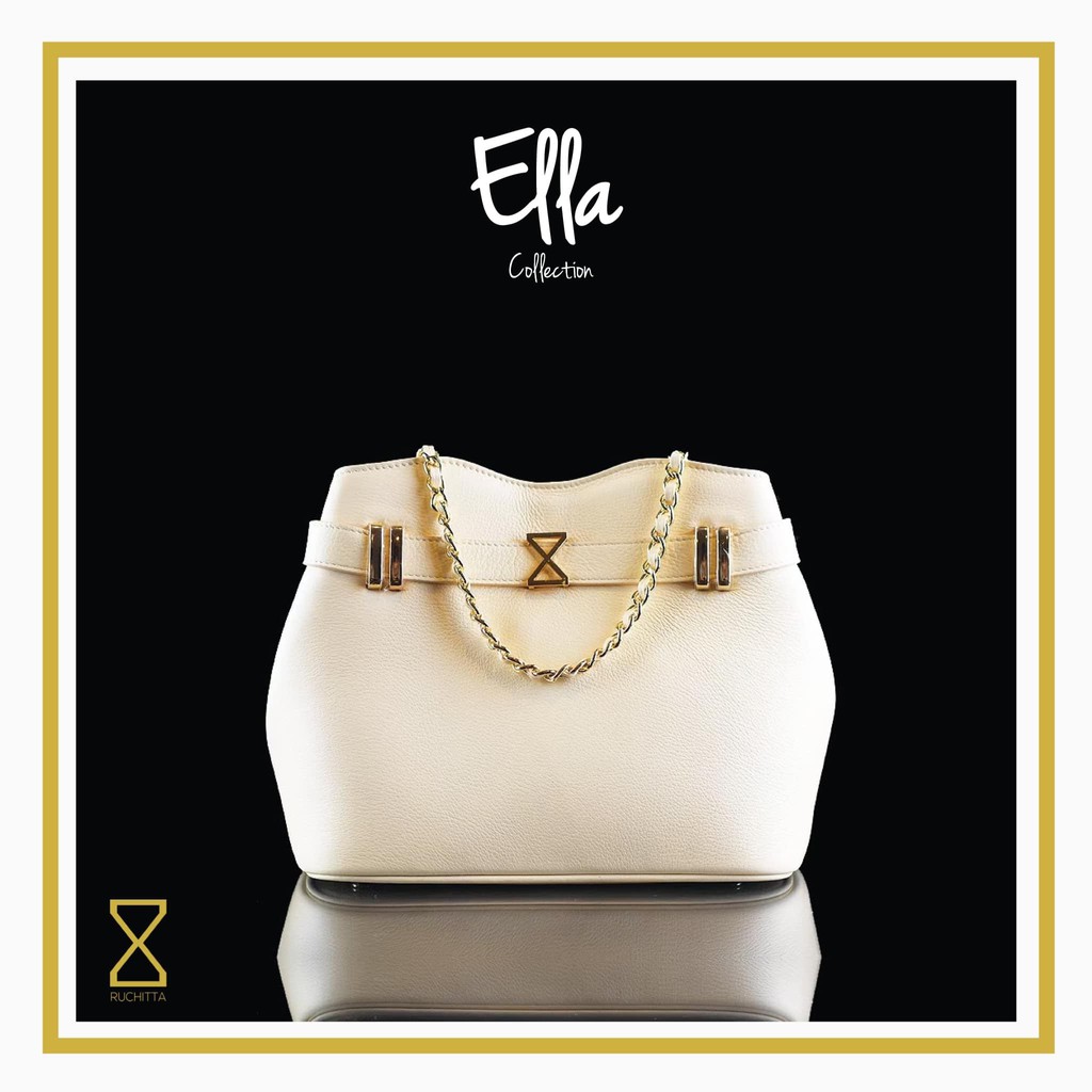 Ruchitta - ELLA COLLECTION : DAISY WHITE COLOR