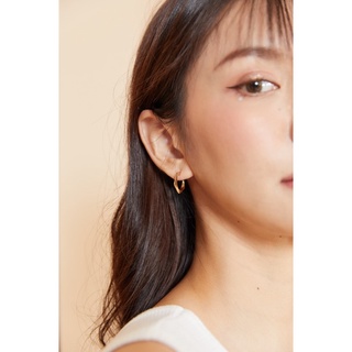 Matchbox - Dream Earrings ต่างหูห่วงทอง เรียบหรูดูดี