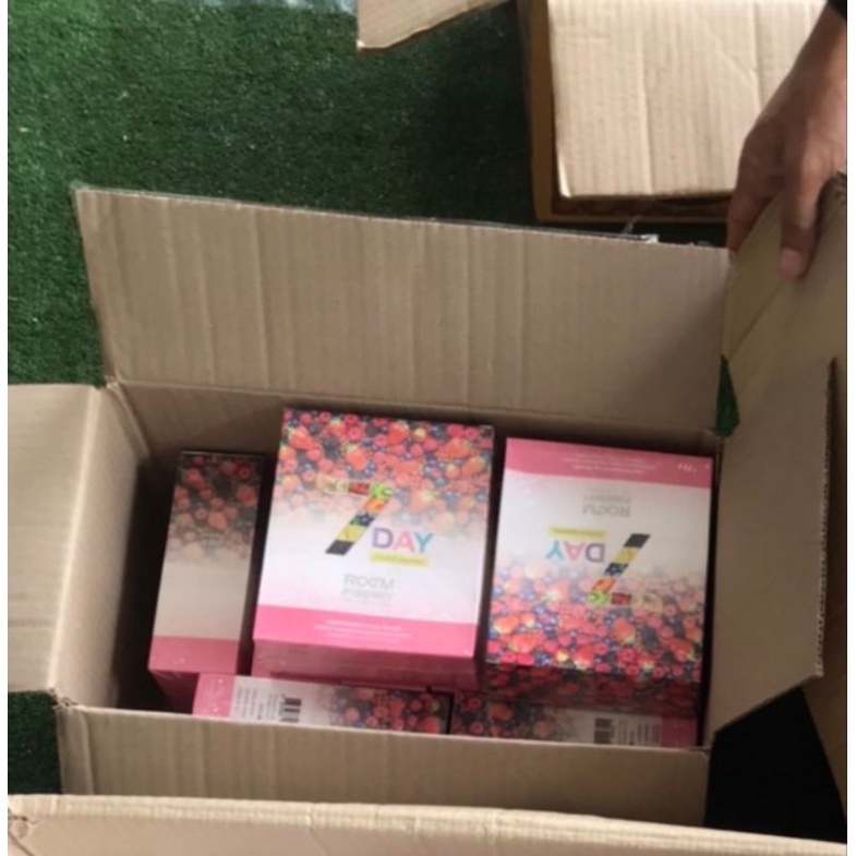 🚽Room Fiber 💩 7Day 💩รูม ไฟเบอร์  หมดอายุ 09/06/2569 ดีท๊อกซ์ ดื่มง่าย ถ่ายคล่อง 1 กล่อง 14ซอง ขายส่ง