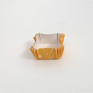 กระทงบราวนี่สี่เหลี่ยม 250ใบ ฐานก้นถ้วย4.5*4.5cm.สูง2.5cm