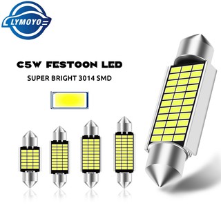 โคมไฟอ่านหนังสือ C5W C10W Super Bright Canbus 3014 18 33 Smd 31 มม . 36 มม . 39 มม . 41 มม .